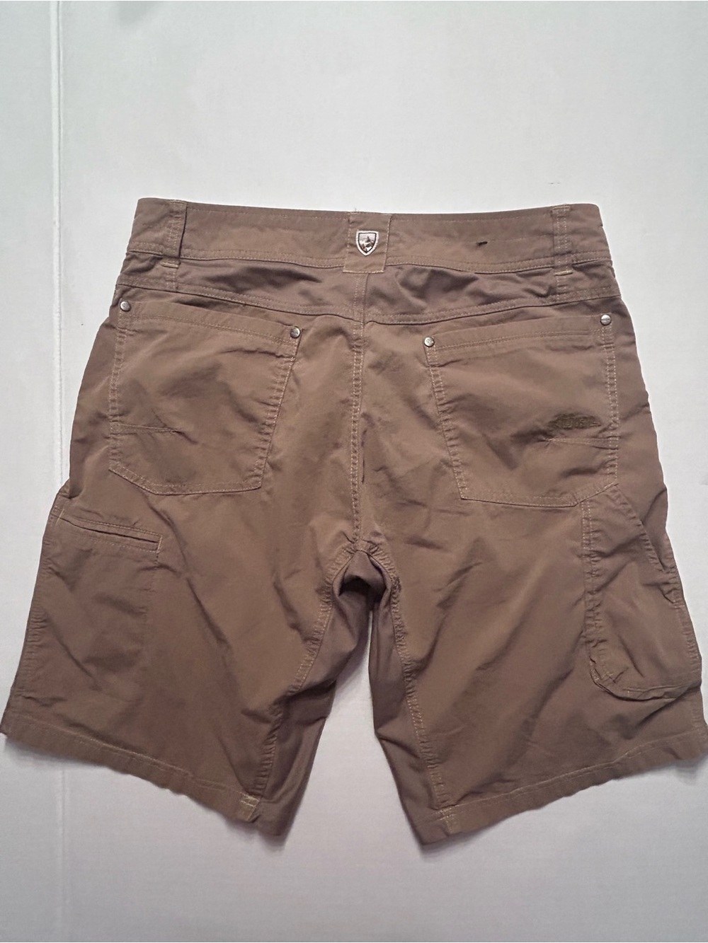 KUHL Men's Radikl Brown Tan Shorts Size 33 Outdoors Hiking Camp Pockets - Picture 5 of 10